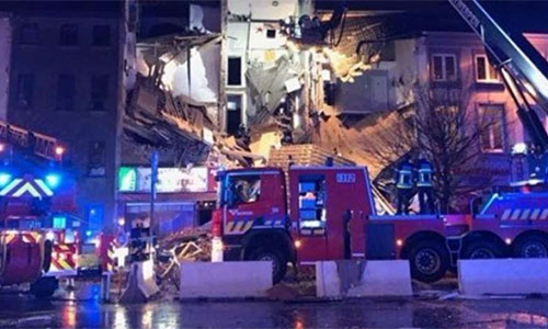 Dos muertos y una decena de heridos tras una explosión en Amberes